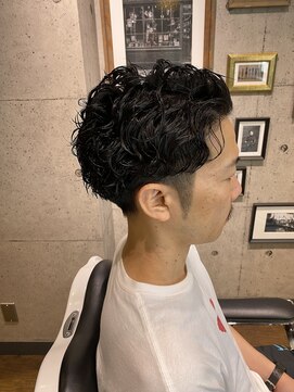 ステイゴールド 新百合ヶ丘(STAY GOLD) ツーブロックニュアンスパーマスパイラル