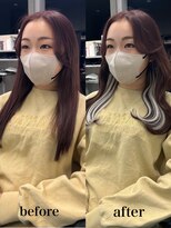 リリー(Lilley)&nbsp;【lilley 稲永麻衣】エクステ+インナーカラー 天神/今泉