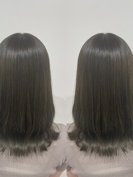 プレシャスバイプロデュース(precious by Produce) 透明感抜群◎オリーブグレージュ［町田/町田駅/町田美容室］