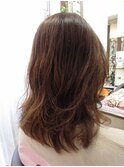 ふんわりパーマこなれミディ【堀指名予約はお電話で】