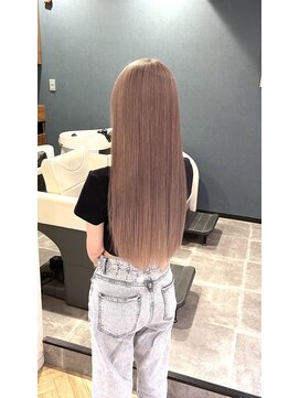 エンカウントバイマハロ 千葉(encount by mahalo) ミルクティーカラー