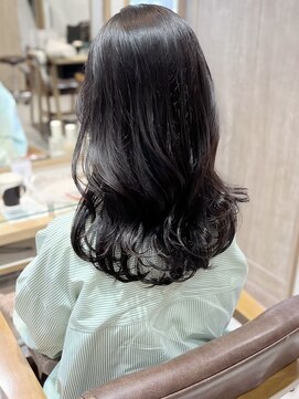 プラグ バイ ネオリーブ(plug by neolive) 黒髪×髪質改善 [髪質改善/縮毛矯正/レイヤーカット]韓国T