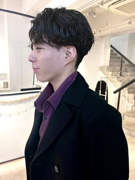 ゼスト パーク(ZEST PARK) スパイラルパーマ メンズカット センターパート 吉祥寺《宮坂》