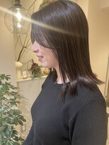 レイ(Lei)&nbsp;ナチュラルブラウン/ミディアム/髪質改善/30代/赤坂/大濠/薬院/