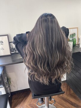 ディーパス(D-PATH) 【ハイライトカラー/会津若松】ダブルカラー/バレイヤージュ