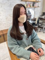 ラボヌールヘアーリアン 川越店(La Bonheur hair Lien)&nbsp;ロングレイヤー/艶ロング/ブラウンカラー
