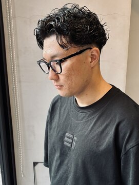 ヘアー アイス ルーチェ(HAIR ICI LUCE) ツーブロック刈り上げニュアンスパーマ20代30代／大矢