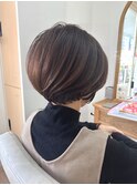 【大人かわいいショートヘア】ミセスショートボブ