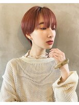 サンプラス(san+)&nbsp;【柏原良亮】コンパクトショート×クリームピンク