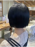 切りっぱなしボブ