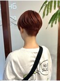 ハンサムショート　ブラッドオレンジ