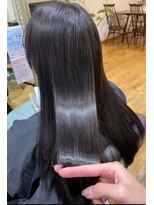 ルナス 福岡天神(LUNAS)&nbsp;髪質改善ケアカラー×ほんのりラベンダーグレージュ