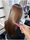 髪質改善ストレート