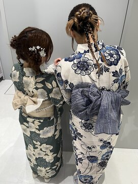 ヴァイス 新宿店(VAICE) 浴衣アレンジ