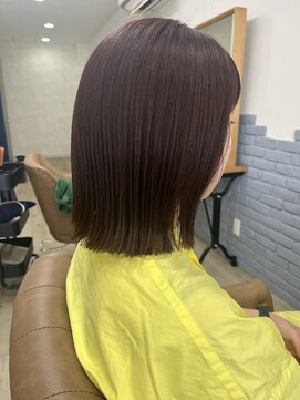 リープ(leap hair) ピンクブラウン