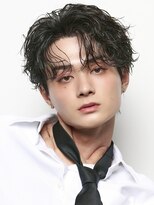 オーシャントーキョー 原宿(OCEAN TOKYO)&nbsp;波巻きパーマメンズツイストスパイラルパーマセンターパート