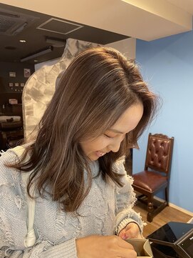 ブレス ヘアアンドスパ 湘南台(bless hair spa) コントラストハイライト