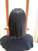 カラーパレット西多賀店&nbsp;切りっぱなしボブ