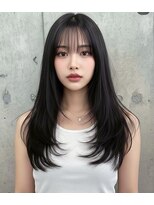 アールサロン 名駅(Rr SALON)&nbsp;ダークベージュ×地毛風暗髪×艶髪