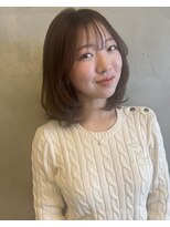 ザ ヘア ディードットログ(The hair D.Log)&nbsp;レイヤーカット　ふんわりミディアム　くびれ　奈良　大和八木