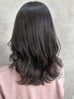 ルノン シェリー(LUNON cheliy) 黒髪クラゲヘアーオリーブグレー小顔ココアベージュ