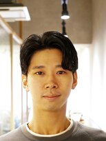 ダウズバーバーショップ 渋谷(dau's barber shop)&nbsp;センターパート　理容室 バーバー リクルート ビジネスヘア 短髪