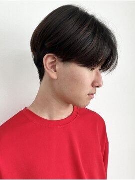 モリオフロムロンドン 松戸店(Morio from London) 【メンズ 松戸 岩口】ツーブロリバースセンターパートショート