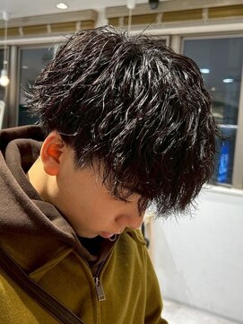 アイトーキョープラスシー 横浜(AI TOKYO+Sea) ツイストスパイラルパーマセンターパート/ツイストパーマ/横浜駅