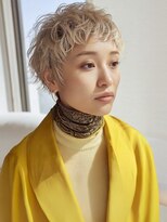 ルービック バランス 天王寺(Rubik's×Balance)&nbsp;ホワイトベージュベリーショート