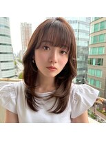 フローラバイシエスタ 池袋(Flora by siesta)&nbsp;20代/30代/美髪レイヤー/顔まわり/髪質改善/ミディアムレイヤー