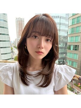 フローラバイシエスタ 池袋(Flora by siesta) 20代/30代/美髪レイヤー/顔まわり/髪質改善/ミディアムレイヤー