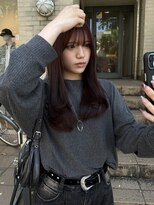 オルガ ヘアアンドメイク(Oluga hair&make)&nbsp;ワインレッドカラー