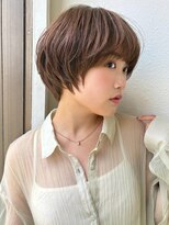 カバーヘア ブリス 志木南口駅前店(COVER HAIR bliss)&nbsp;丸みコンパクトショートボブ/ミニボブ透明感顔周りレイヤーp志木