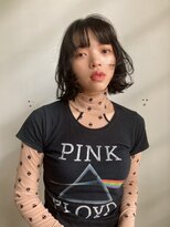 アスティブランシュ(Asti blanche)&nbsp;ナチュラルパーマ ニュアンスパーマ フレンチボブ 黒髪ボブ