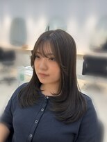 ソソ(soso.) レイヤーカット/オリーブベージュ/顔まわりカット/木更津