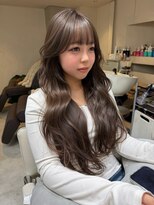 エンネ 新宿(enne) 1ブリーチで叶うサンドベージュ
