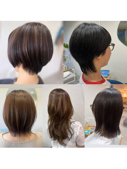 トレソル(tresor)の写真/丁寧なカウンセリングで似合わせをデザインあなただけのデザイン提案で印象や雰囲気をチェンジ