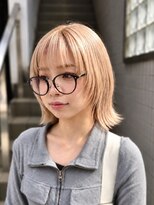 フェイス 石川町 (FACE)&nbsp;レイヤーボブ×顔まわりレイヤーボブ×ミルクティーベージュ横浜