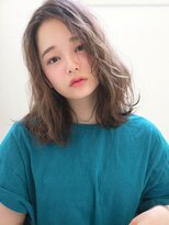 ヘアーセンス 新小岩店(hair SENSE) センターパート×ニュアンスカール☆洒落感レトロウェーブ