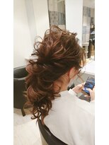 アイビス(AIBIZ)&nbsp;二次会/おしゃれポニーテール