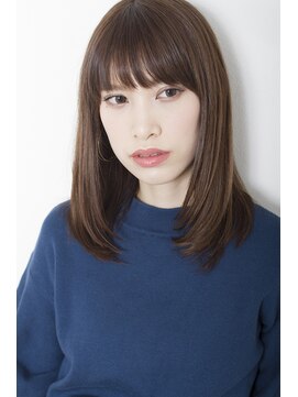 バジル(BASIL) BASIL☆スリークセミロング×艶カラー