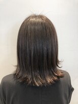 neolive ginza 透明感暗髪カラー