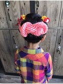 七五三ヘアセット!