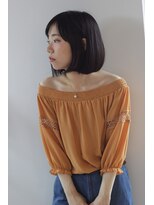 ロミー 本厚木(ROMMY.)&nbsp;暗髪のひし形小顔ボブ2　/ ロミー本厚木