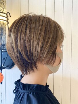 ノンヘアープラス(non hair +) ショートボブスタイル