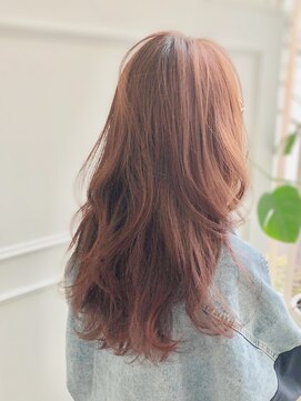 インナーカラー ハイライト ロングウルフ L セットアップ 倉敷美和店 Set Up のヘアカタログ ホットペッパービューティー