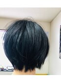 前下がりショートグラデーションボブ