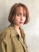 ロイジー(roijir) 【roijir 表参道】シースルーバング×まるみボブ