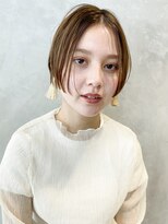 アイティー バイ アルバム 中野店(IT by ALBUM)&nbsp;タイトストレート_エアリーミディショートパーマ_88084