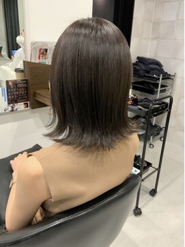 アフロディーテ 銀座(APHRODITE GINZA) くびれヘア/アプリコットオレンジ/ハイライト/縮毛矯正/銀座